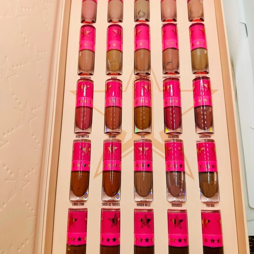 NEW! Jeffree Star Cosmetics Mini Nude Liquid Lipstick Vault